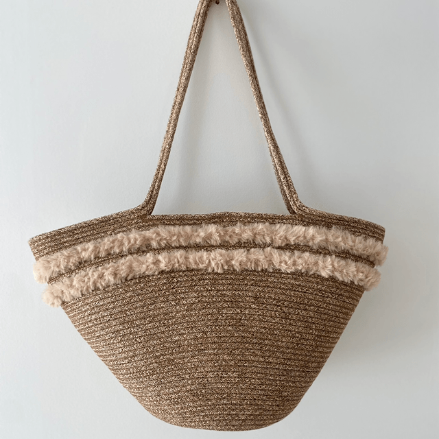 Sac panier cocooning fait main 