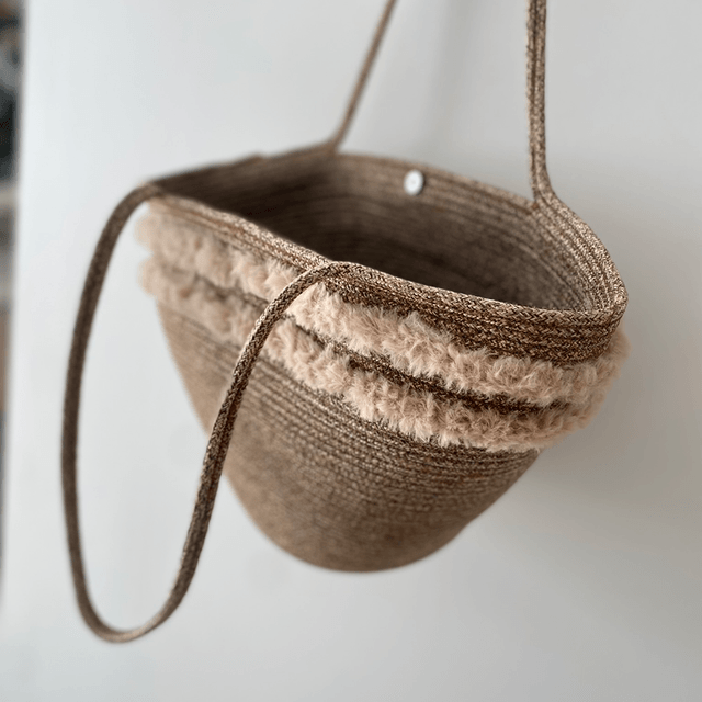 Sac panier cocooning fait main 