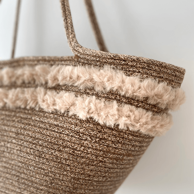 Sac panier cocooning fait main 
