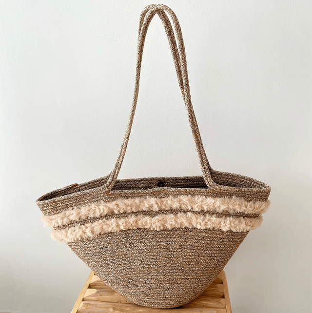 Sac panier cocooning fait main 