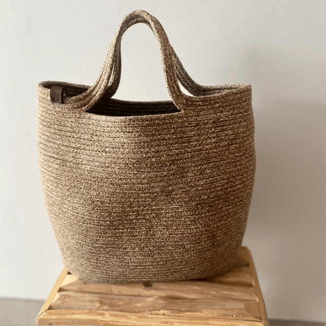 Sac cabas chic en corde naturelle 